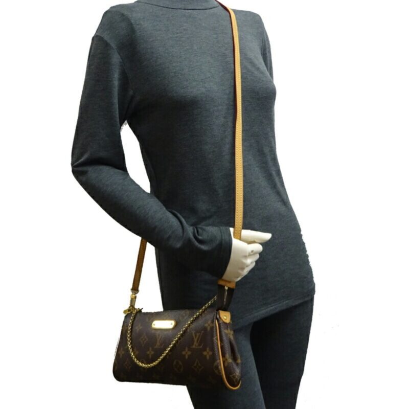 Louis Vuitton Eva Women's Pouch M95567() Monogram Brown AWE - Image 7