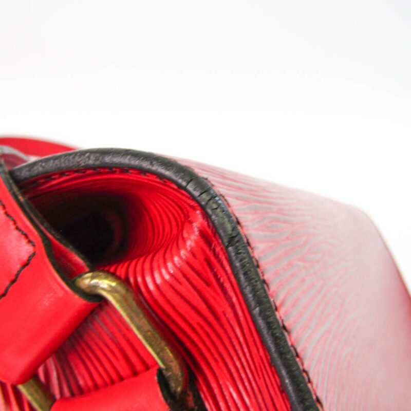 Louis Vuitton Epi Cartouchiere M52247 Women's Shoulder Bag Castilian Red AWE - Image 5