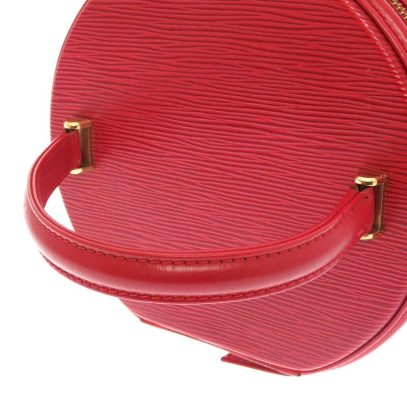 Louis Vuitton Epi Cannes Castilean Red M48037 Handbag Bag AWE - Image 5