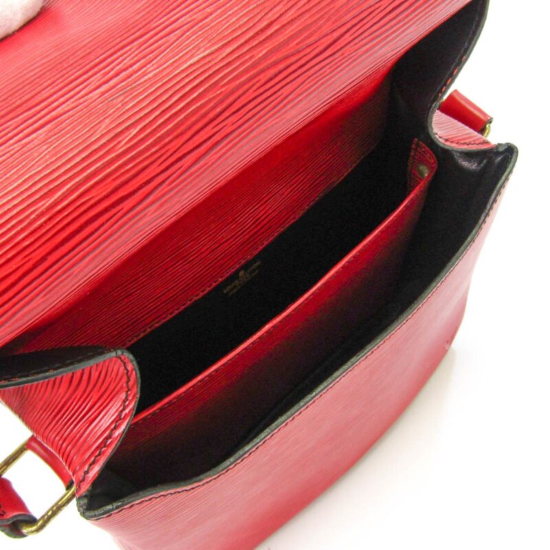 Louis Vuitton Epi Cartouchiere M52247 Women's Shoulder Bag Castilian Red AWE - Image 3