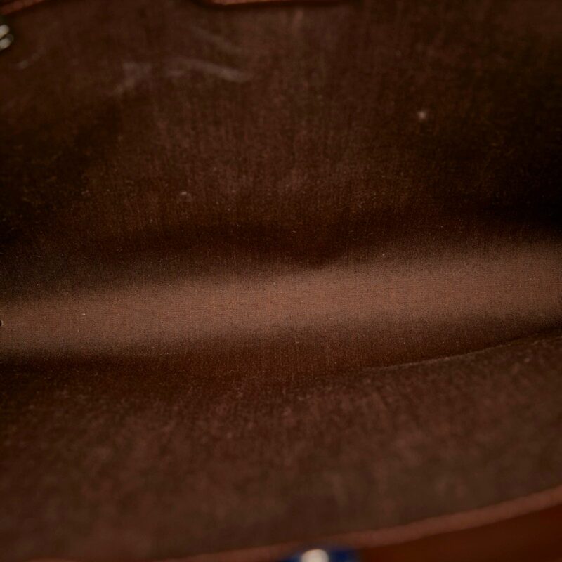 Louis Vuitton Epi Saint-Tropez Handbag Shoulder Bag M5246D Mocha Brown Leather Women's LOUIS VUITTON AWE - Image 7