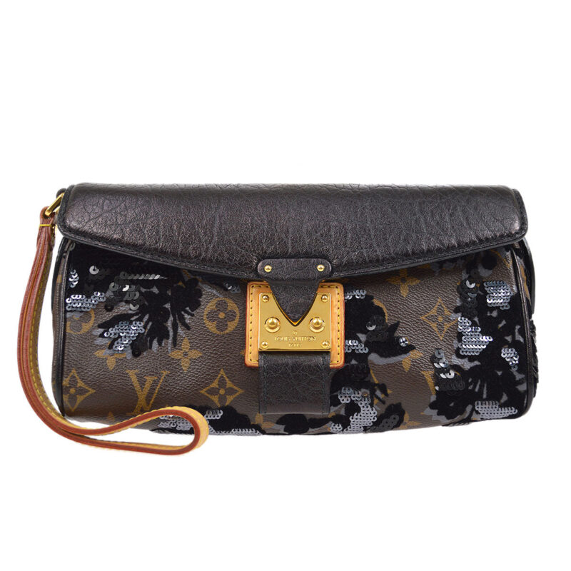 LOUIS VUITTON 2010 JAIS MANEGE MONOGRAM FLEUR DUGE M40435 AWE - Image 10