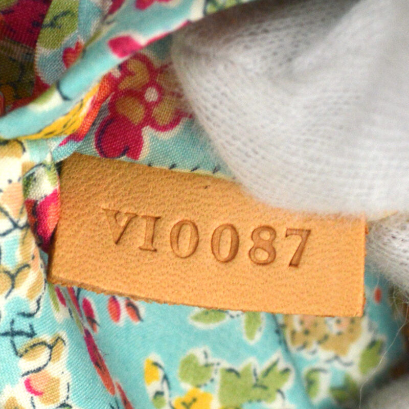 LOUIS VUITTON POUCHY HANDBAG MONOGRAM DENIM PATCHWORK M95382 AWE - Image 8