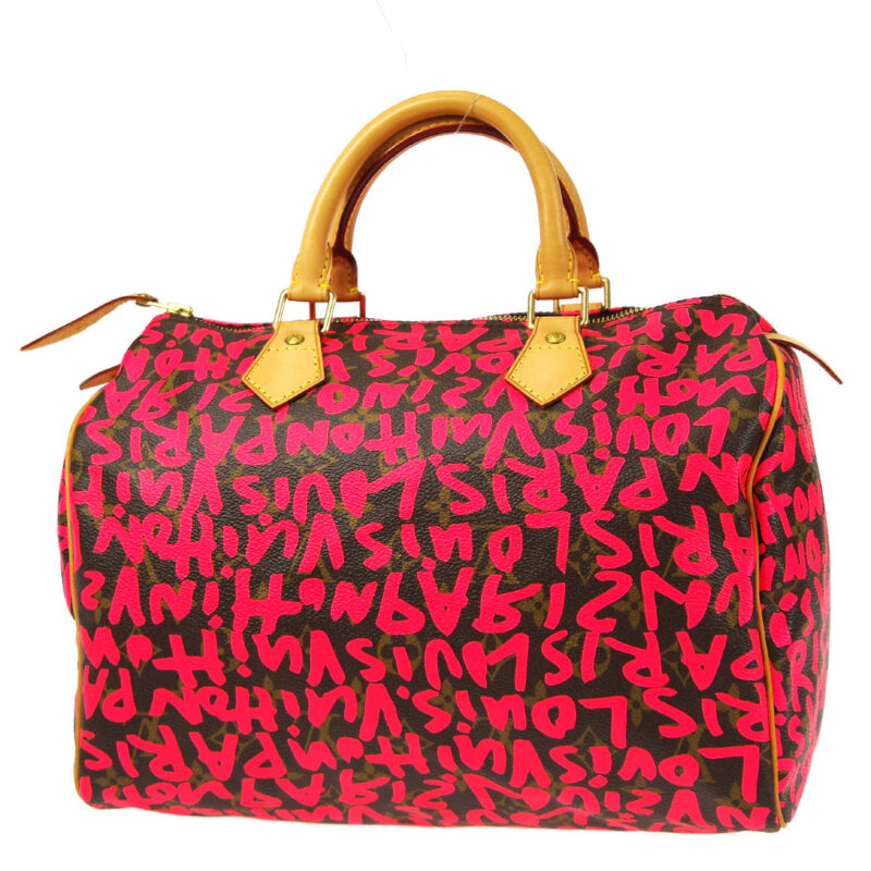 LOUIS VUITTON★ 2009 SPEEDY 30 MONOGRAM GRAFFITI M93704 66304 AWE