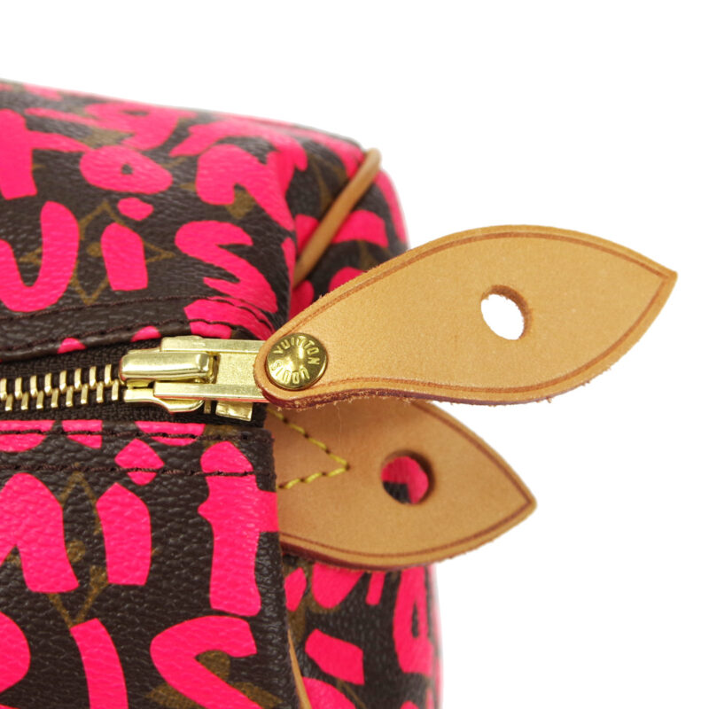 LOUIS VUITTON★ 2009 SPEEDY 30 MONOGRAM GRAFFITI M93704 66304 AWE - Image 5