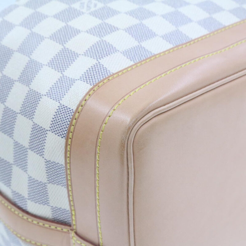 LOUIS VUITTON Damier Azur Noe Shoulder Bag N42222 LV  21577A AWE - Image 9