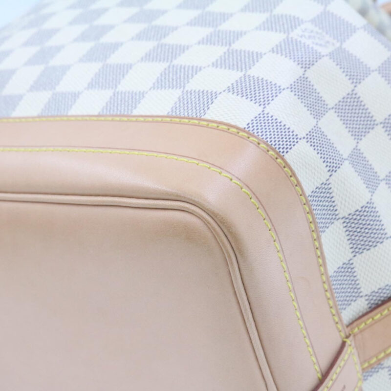 LOUIS VUITTON Damier Azur Noe Shoulder Bag N42222 LV  21577A AWE - Image 13