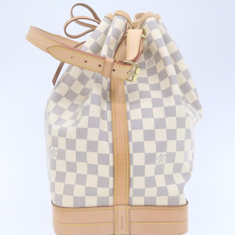 LOUIS VUITTON Damier Azur Noe Shoulder Bag N42222 LV  21577A AWE - Image 3