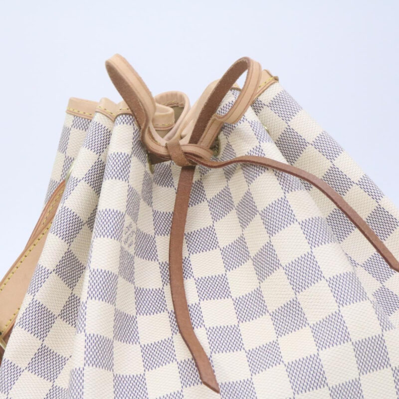 LOUIS VUITTON Damier Azur Noe Shoulder Bag N42222 LV  21577A AWE - Image 5