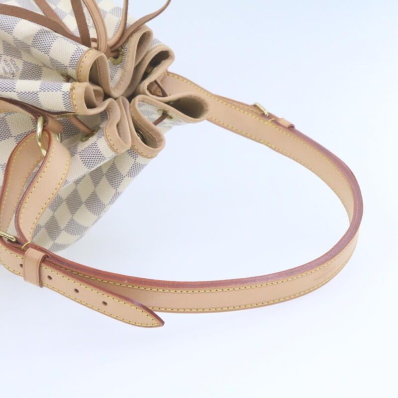 LOUIS VUITTON Damier Azur Noe Shoulder Bag N42222 LV  21577A AWE - Image 6