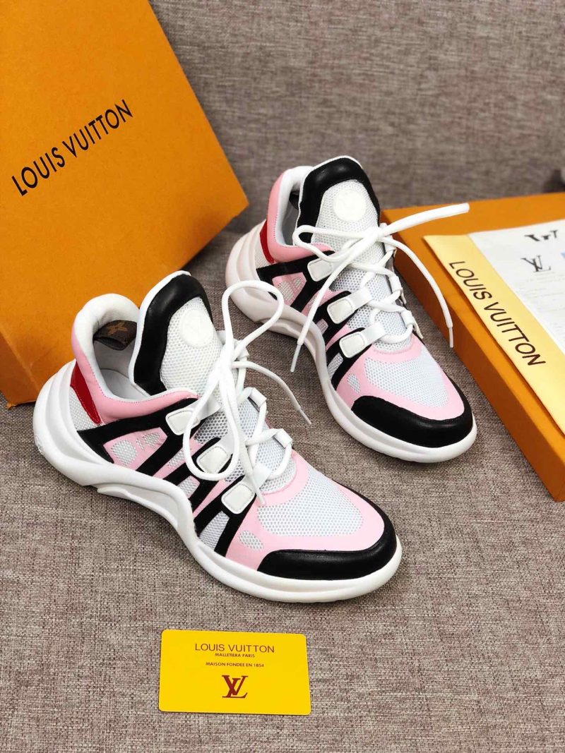 LW - LUV Archlight Pink Black Sneaker - Image 6