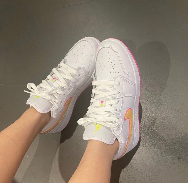LW - AJ1 White and yellow powder candy - Image 2
