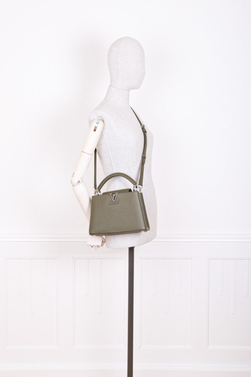LOUIS VUITTON Capucines BB Khaki AWE