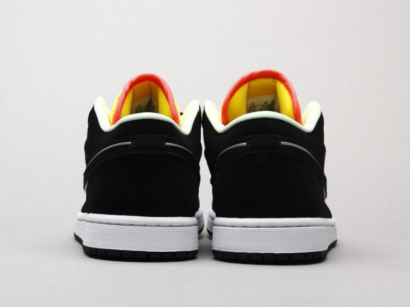 LW - AJ1 Black, blue and yellow stitching - Image 6
