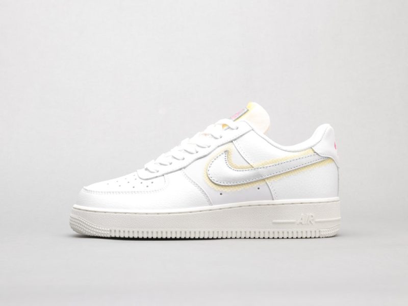 LW - AF1 Silver Yellow Low Top - Image 4
