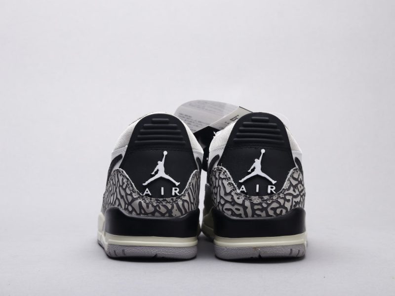 LW - AJ Black Ash Burst Crack Low Top - Image 6