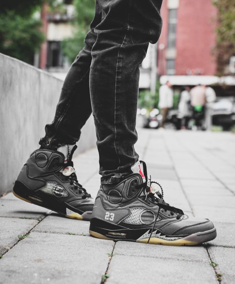 LW - AJ5 Black Cicada Wing - Image 2