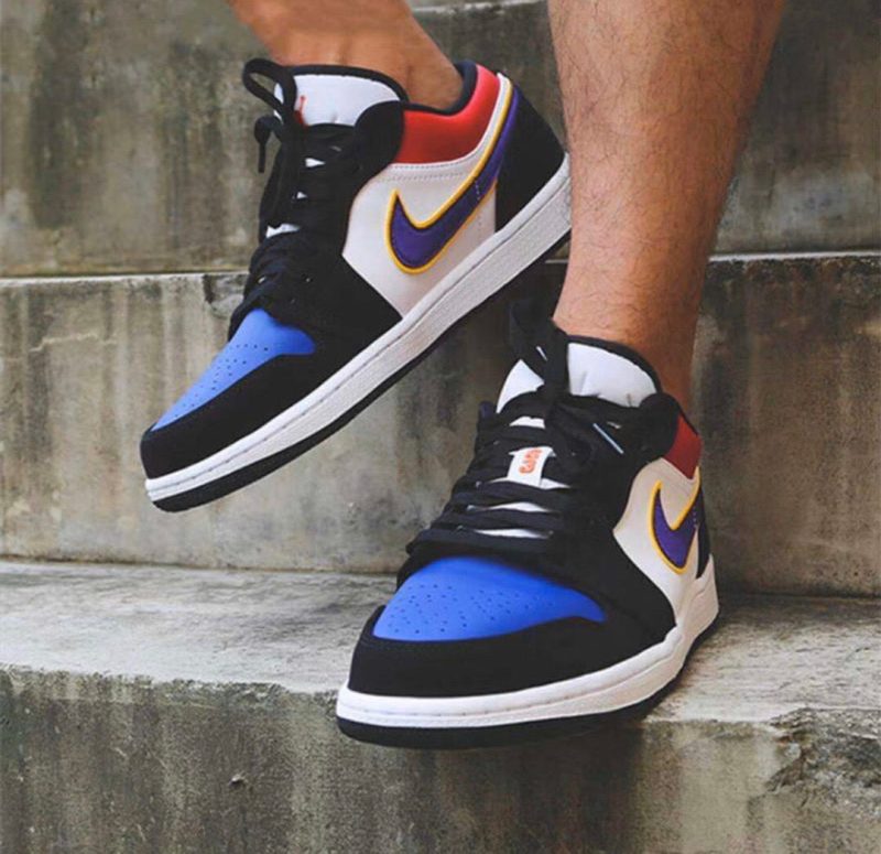 LW - AJ1 Mandarin Duck Lakers Purple - Image 2