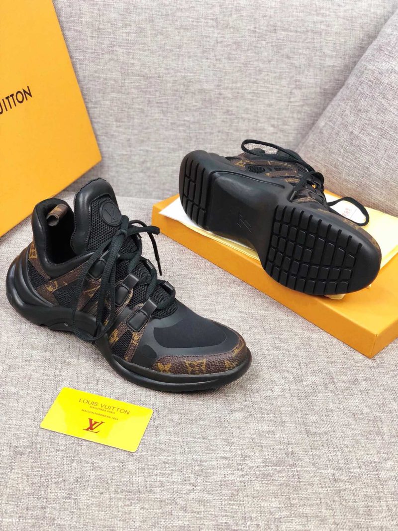 LW - LUV Archlight Black Brown Sneaker - Image 8