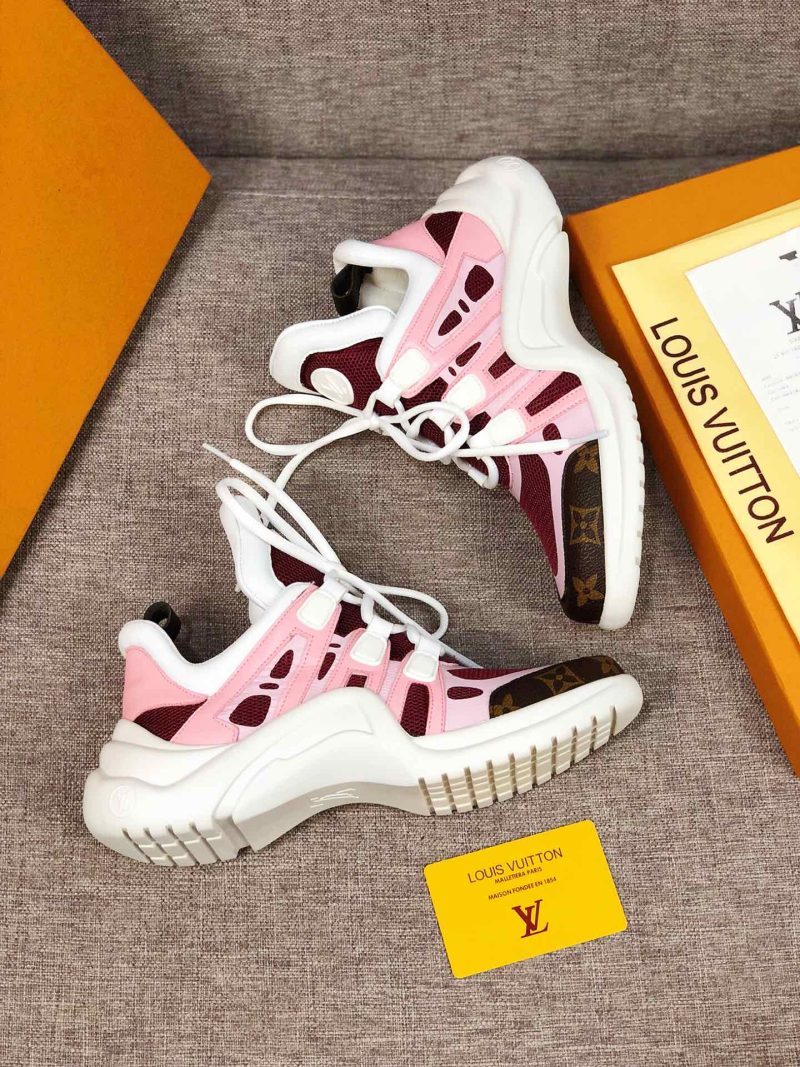 LW - LUV Archlight Pink Brown Sneaker - Image 8