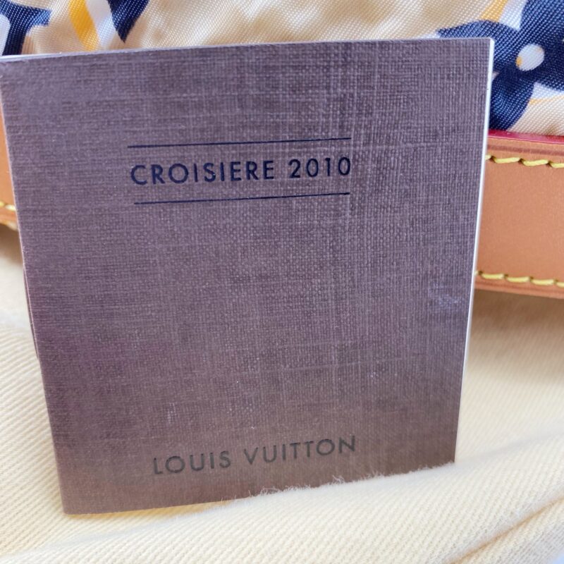LOUIS VUITTON Limited Edition Tan Nylon Monogram Bulles PM Bag AWE - Image 20