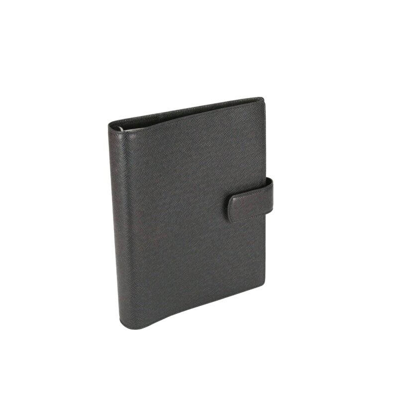 Louis Vuitton Filofax Black Taiga Leather AWE - Image 3
