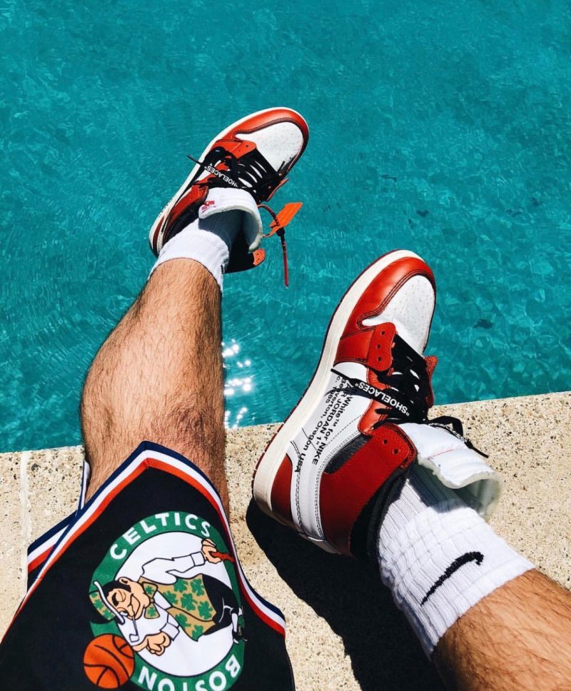 LW - AJ1 White Red - Image 4