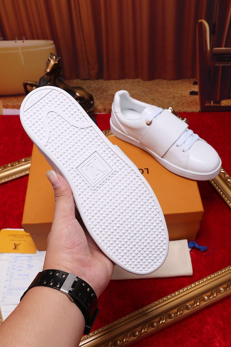 LW - LUV Font Row White Sneaker - Image 8