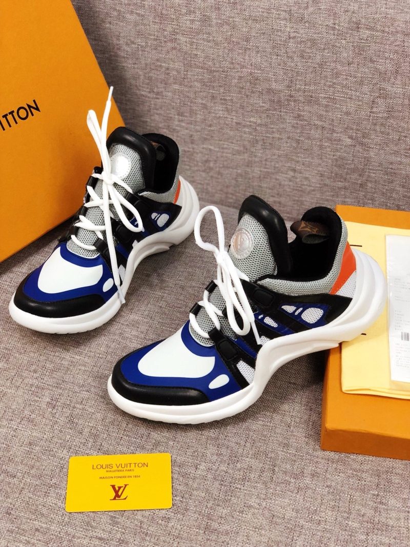 LW - LUV Archlight Blue White Black Sneaker - Image 4