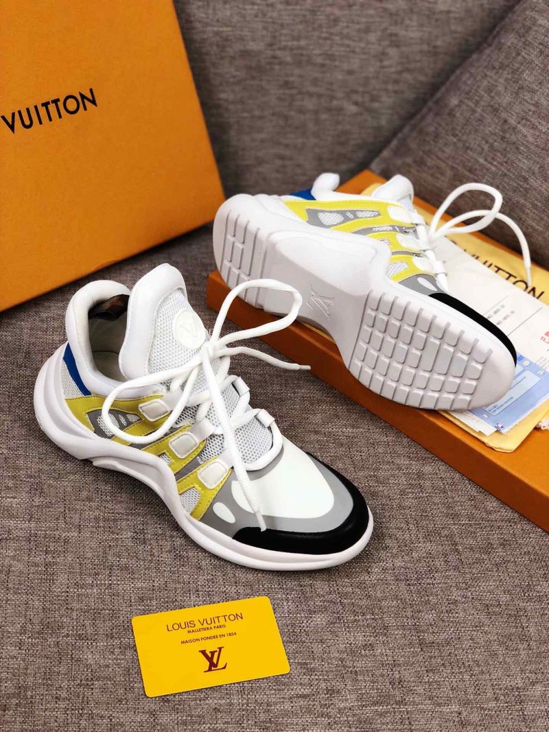 LW - LUV Archlight Brown Black Yellow Sneaker - Image 8