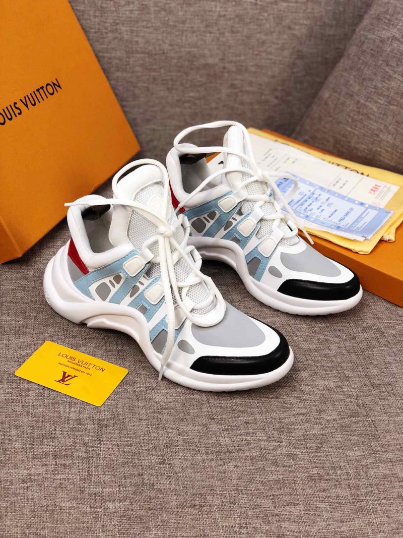 LW - LUV Archlight White Black Sneaker - Image 5