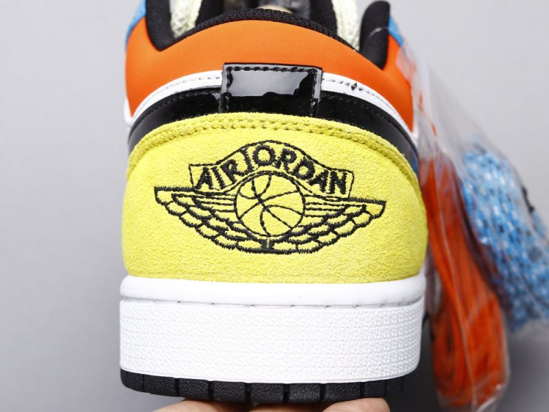 LW - AJ1 rainbow stitching - Image 8