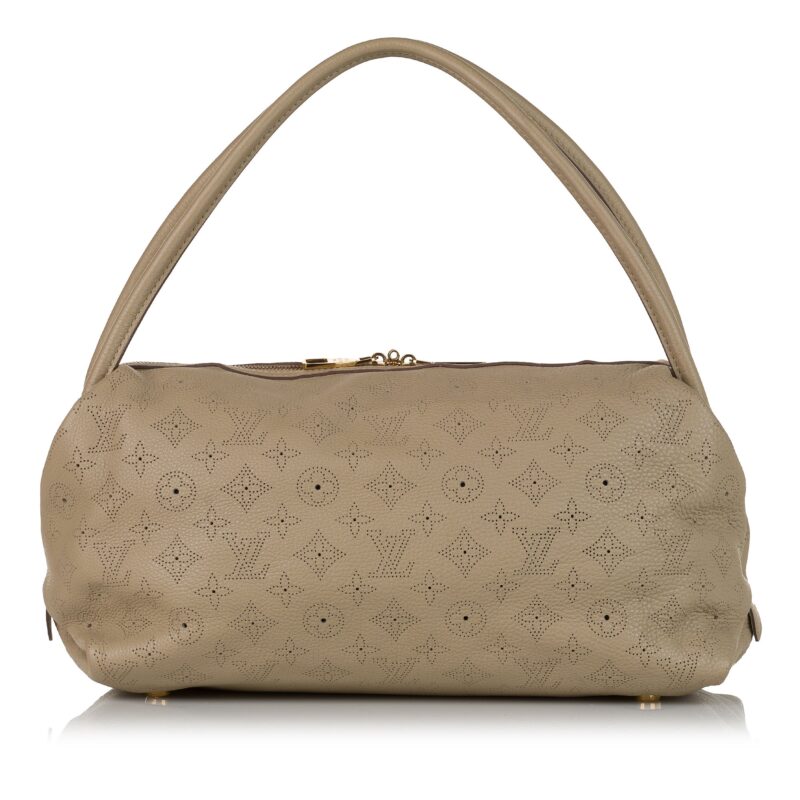 Louis Vuitton Galatea MM Brown Monogram Mahina AWE - Image 3