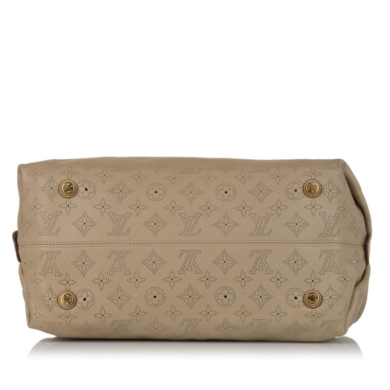Louis Vuitton Galatea MM Brown Monogram Mahina AWE - Image 4