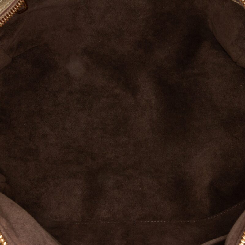 Louis Vuitton Galatea MM Brown Monogram Mahina AWE - Image 5