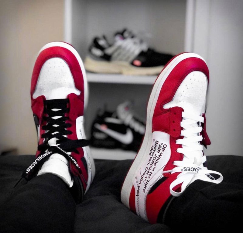 LW - AJ1 White Red - Image 3