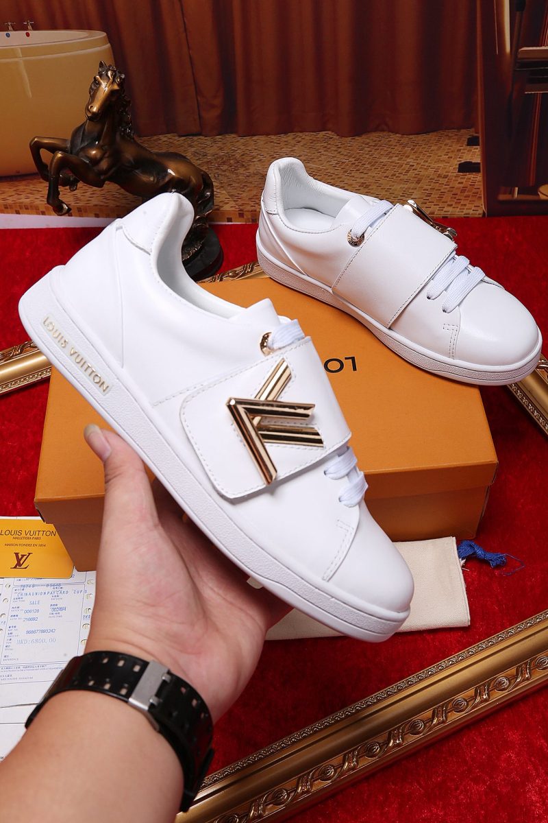 LW - LUV Font Row White Sneaker - Image 2