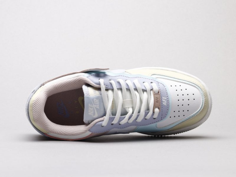 LW - AF1 Deconstructed White Blue Powder Macarons - Image 5