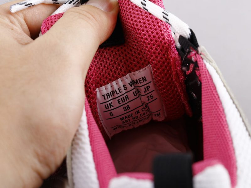 LW - Bla 19SS Air Cushion Pink Sneaker - Image 4