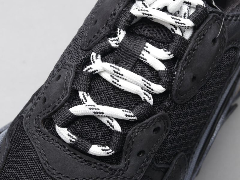 LW - Bla Triple S Air Cushion Black Sneaker - Image 8