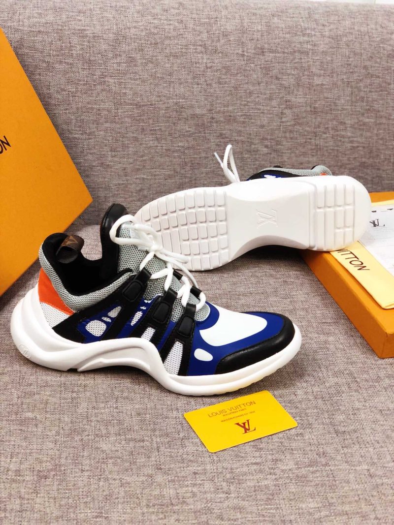 LW - LUV Archlight Blue White Black Sneaker - Image 3