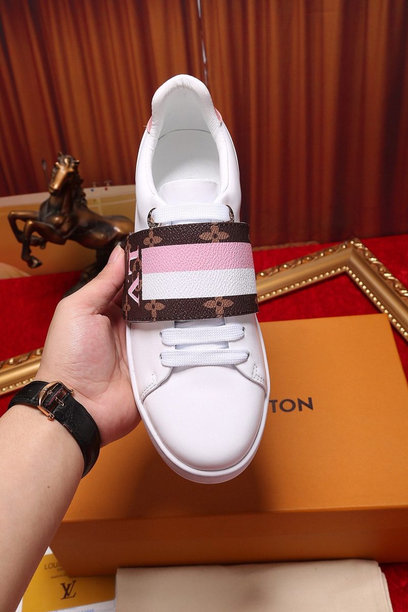 LW - LUV Font Row Pink Sneaker - Image 6
