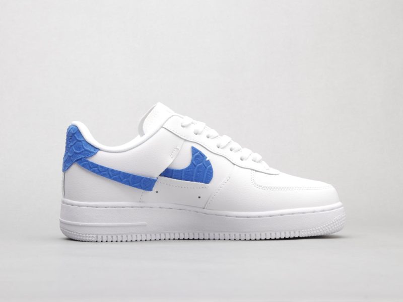 LW - AF1 White red blue snake pattern - Image 2