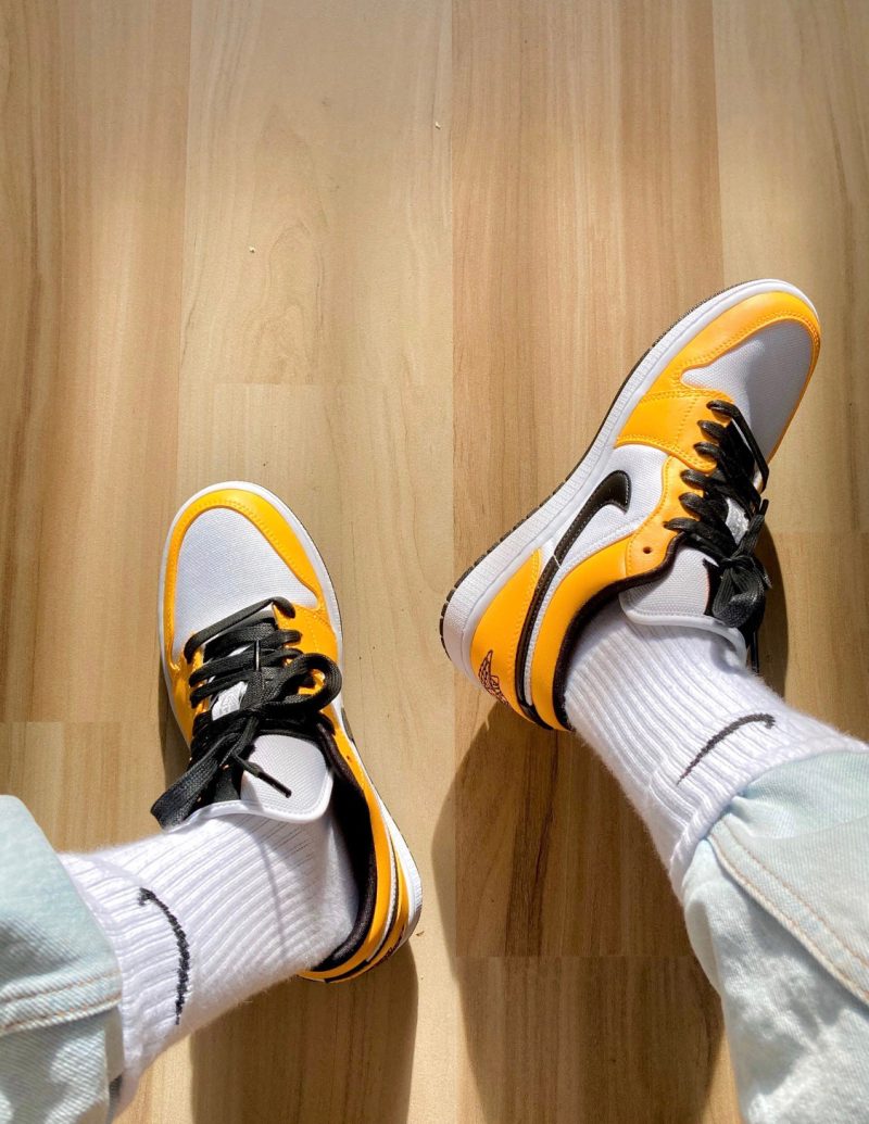 LW - AJ1 Lakers Laser Orange - Image 4