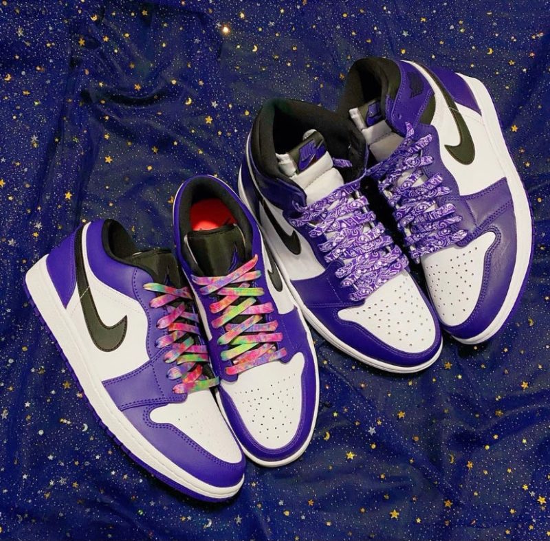 LW - AJ1 purple toe - Image 2