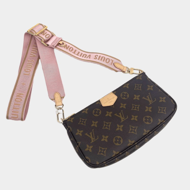 LOUIS VUITTON Pouchette w/Canvas Strap AWE - Image 4