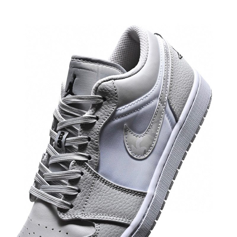 LW - AJ1 low grey and white caLWuflage - Image 9