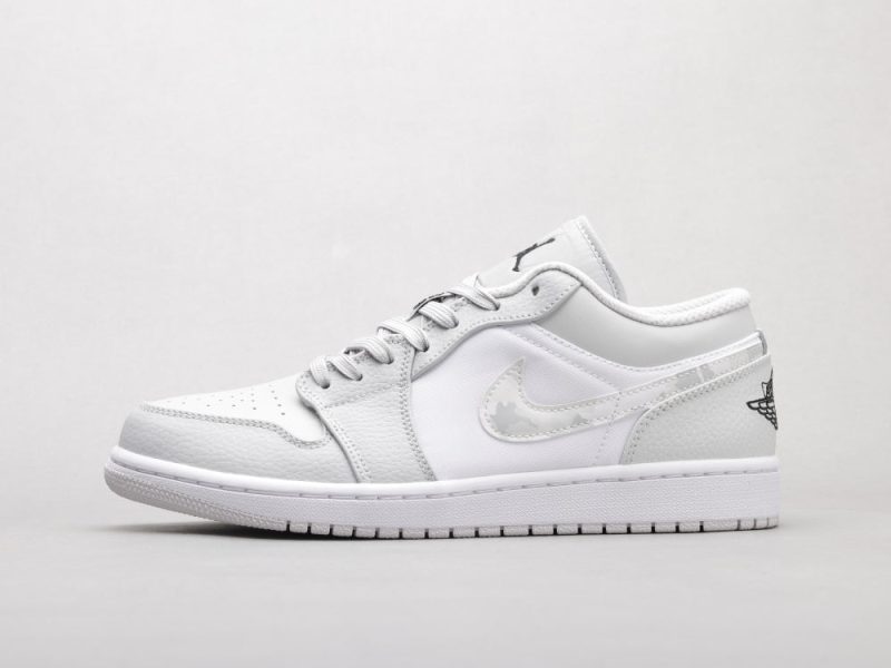 LW - AJ1 grey and white caLWuflage - Image 4