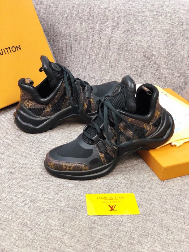 LW - LUV Archlight Black Brown Sneaker - Image 3