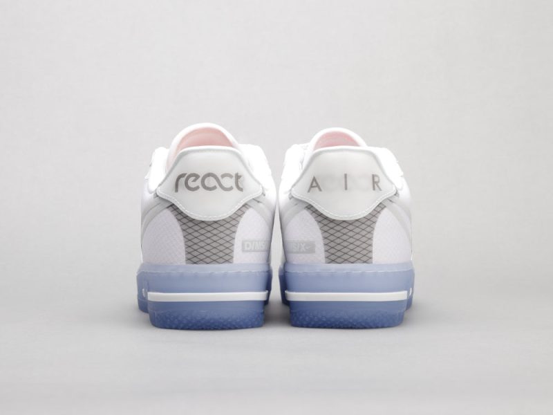 LW - AF1 React Ice Blue Low Top - Image 5